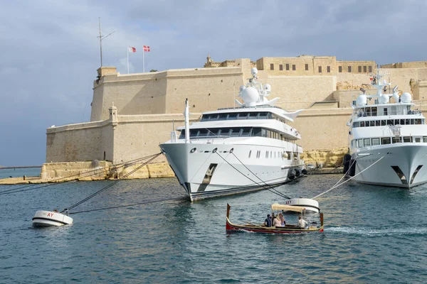 Fort St. Angelo, in Vittoriosa, Malta — стокове фото