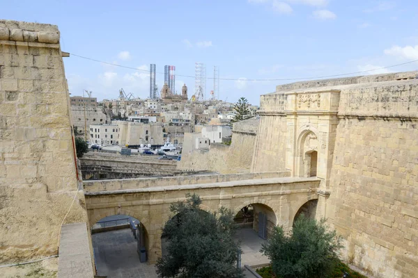 La histórica ciudad de Birgu (Vittoriosa), Malta —  Fotos de Stock