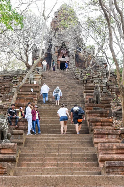 Phnom-Banan-Tempel in Battambang auf Kambodscha — Stockfoto
