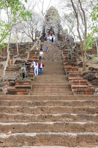 Phnom Banan templo en Battambang en Camboya — Foto de Stock
