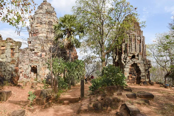 Phnom Banan świątyni w Battambang w Kambodży — Zdjęcie stockowe