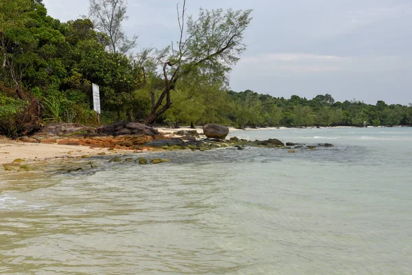 Koh Rong Sanloem island, Kambodža — Stock fotografie