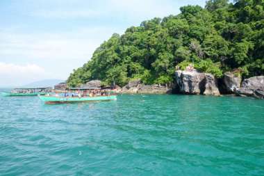 Kamboçya adada Koh Ta Kiev