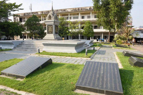 S21 prison at Phnom Penh on Cambodia — Stock Photo, Image