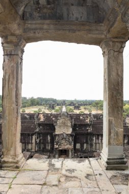 Angkor Wat Tapınağı'nda Siem reap, Kamboçya.