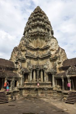 Angkor Wat Tapınağı'nda Siem Reap, Kamboçya.