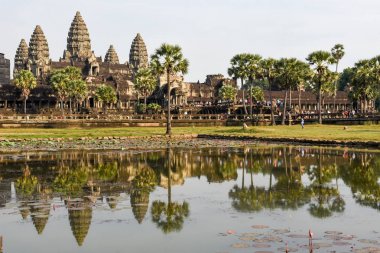 Angkor Wat Tapınağı'nda Siem reap, Kamboçya.