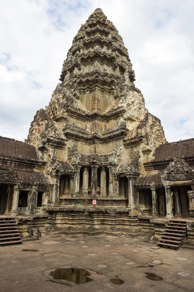 Angkor wat Tempel in siem reap, Kambodscha. — Stockfoto