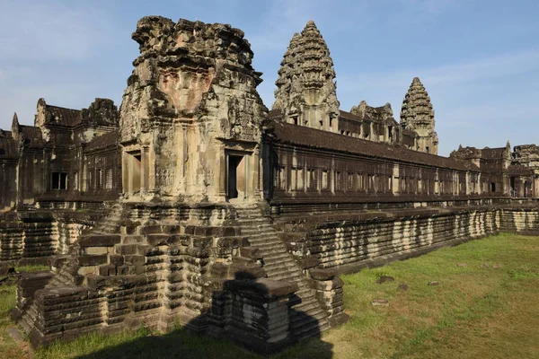 Angkor wat Tempel in siem reap, Kambodscha. — Stockfoto