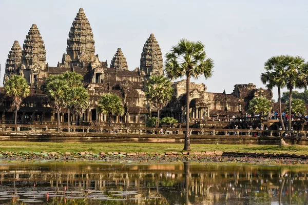 Angkor wat Tempel in siem reap, Kambodscha. — Stockfoto