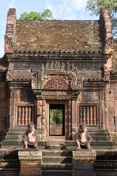 Banteay Srei temple at Siem Reap, Cambodia. — Stock Photo, Image