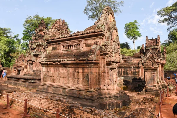 Banteay-Srei-Tempel in Siem Reap in Kambodscha. — Stockfoto