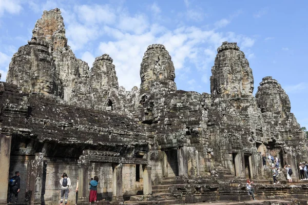 Bayon temple at Siem Reap in Cambodia. — Stock Photo, Image