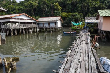 Balıkçı köyü, Ao Yai Koh Kood Island, Tayland