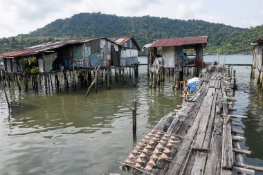 Balıkçı köyü, Ao Yai Koh Kood Island, Tayland