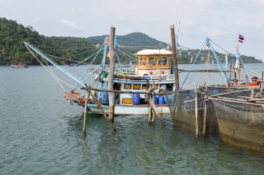 Fisherboat Ao Yai Koh Kood Adası Tayland