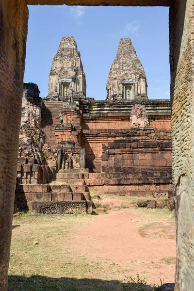 East Mebon Prasat temple of Angkor Wat at Siem Reap — Stock Photo, Image