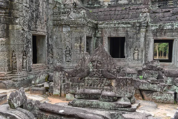 Antiguo templo de Preah Khan en Angkor. Siem Reap, Camboya — Foto de Stock