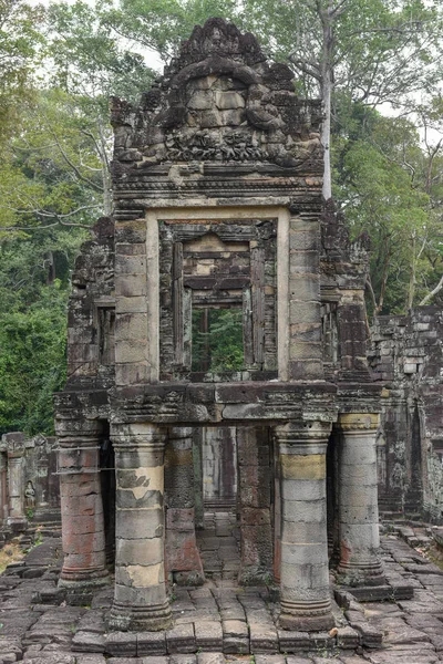 Antiguo templo de Preah Khan en Angkor. Siem Reap, Camboya — Foto de Stock