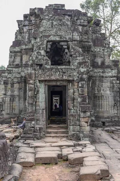 Antiguo templo de Preah Khan en Angkor. Siem Reap, Camboya — Foto de Stock