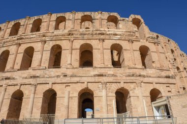 Tunus 'ta El Jem' in Roma amfitiyatrosu