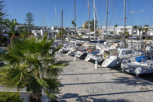 The port of El Kantaoui on Tunisia — Stock Photo, Image