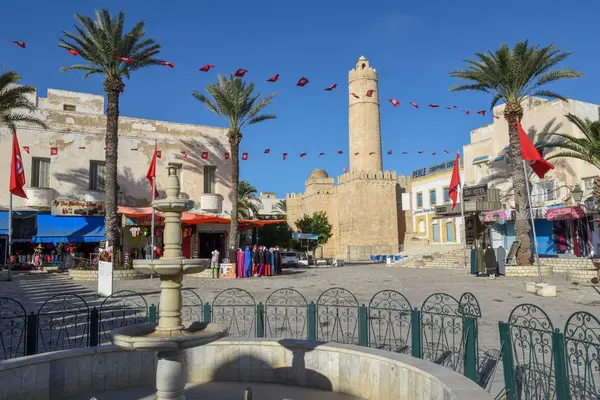 A medina tradicional de Sousse na Tunísia — Fotografia de Stock