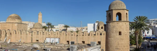 Velká Mešita Tradiční Medině Sousse Tunisku — Stock fotografie