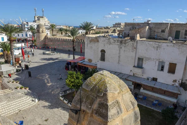 A medina tradicional em Sousse, na Tunísia — Fotografia de Stock