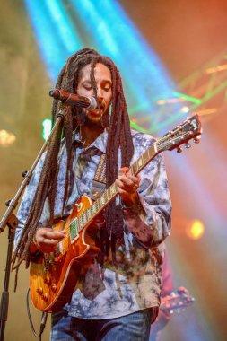 Julian Marley İsviçre 'deki Estival Jazz Lugano' da çalıyor.