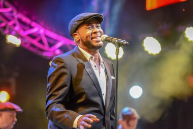 Şarkıcı Tony Momrelle İsviçre 'deki Estival Jazz Lugano' da