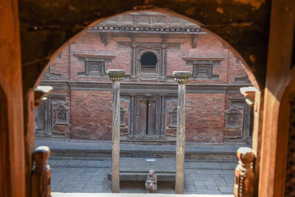 Temple of Durban square at Patan near Kathmandu in Nepal — Stock Photo, Image