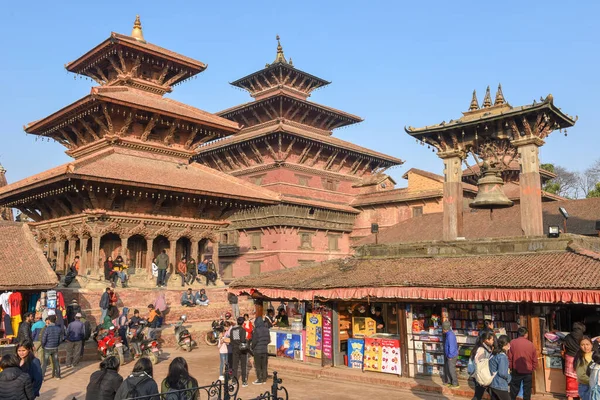 Храм Дурбанської площі в Патані поблизу Катманду в Непалі. — стокове фото
