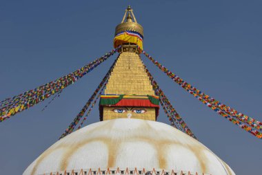 Katmandu, Nepal 'deki Bodhnath' ın stupası