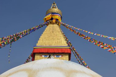 Katmandu, Nepal 'deki Bodhnath' ın stupası
