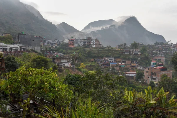 Het bergdorp Bandipur in Nepal — Stockfoto