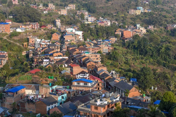 Das Bergdorf Bandipur in Nepal — Stockfoto