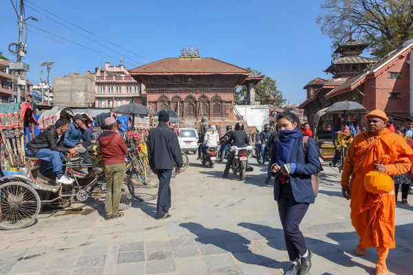 Plaza del Templo de Durban en Katmandú, Nepal —  Fotos de Stock