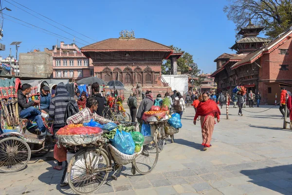 Plaza del Templo de Durban en Katmandú, Nepal —  Fotos de Stock