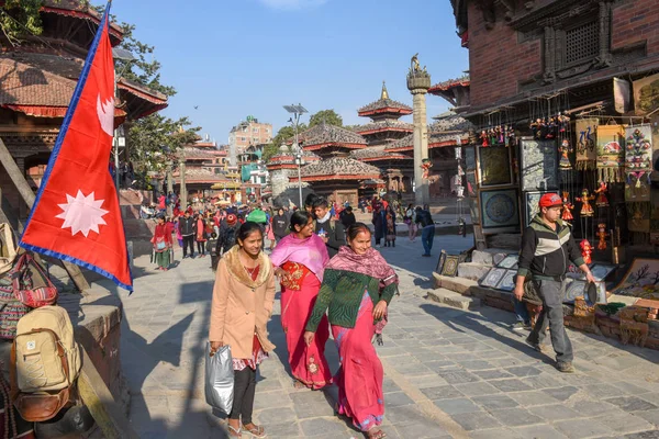 Tempel von Durban in Kathmandu in Nepal — Stockfoto
