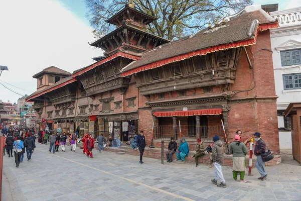 Plaza del Templo de Durban en Katmandú, Nepal —  Fotos de Stock