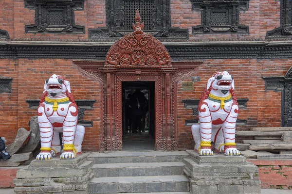 ネパールのカトマンズにあるダーバン広場の寺院 — ストック写真