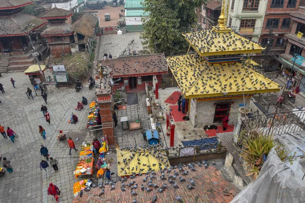 Temple of Durban square at Kathmandu on Nepal — Stock Photo, Image