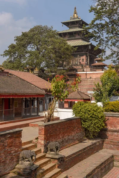 Храм Дурбанської Площі Катманду Непал — стокове фото