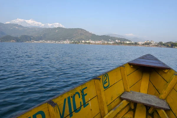 Canoe Lake Pokhara Nepal — Stock Photo, Image