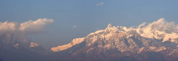 Vista Sul Massiccio Dell Annapurna Saranghot Nepal — Foto Stock