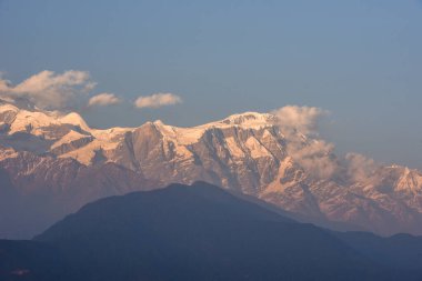 Nepal Saranghot 'tan Annapurna Massif