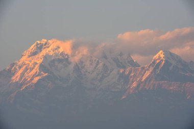 Nepal Saranghot 'tan Annapurna Massif