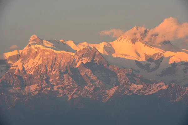 Vue Massif Annapurna Depuis Saranghot Népal — Photo