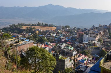 Nepal 'deki Tansen kasabasına bakın